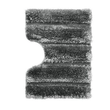 Коврик для ванной комнаты FIXSEN LUSH FX-9001U, серый