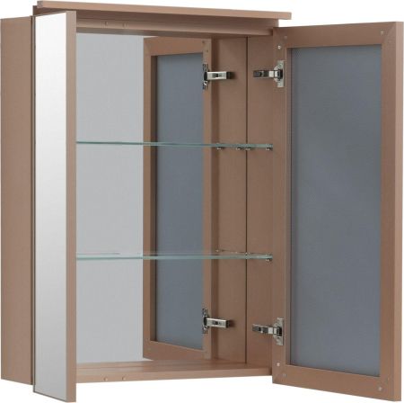 Зеркальный шкаф De Aqua Алюминиум 60 медь