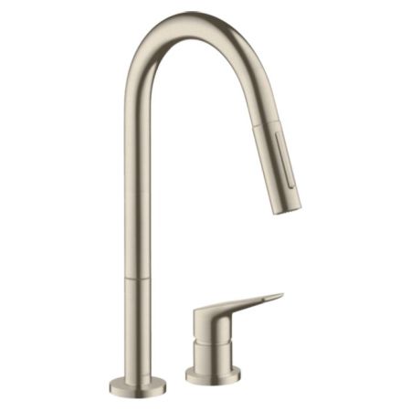 AX Citterio M Смеситель для кухни , цвет шлифованный никель, артикул 34822820