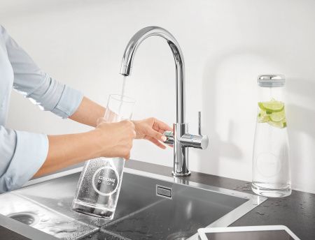 Стартовый комплект GROHE Blue Professional C-излив, хром (31607002) Стартовый комплект GROHE Blue Professional C-излив, хром (31607002)