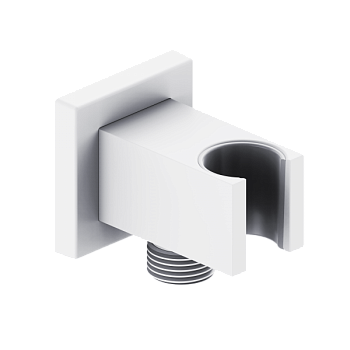 Шланговое подключение с держателем  WONZON & WOGHAND, Белый матовый (WW-HZ2312-MW)