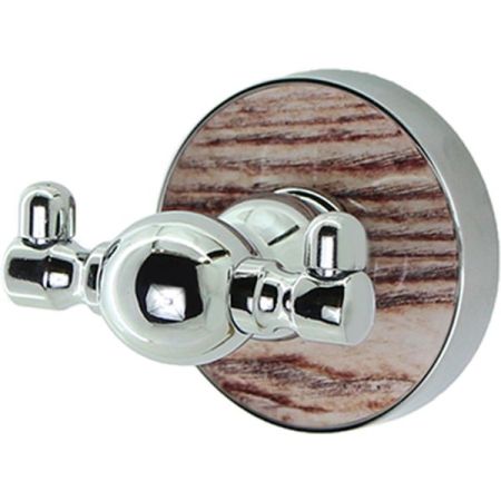 Двойной крючок WasserKRAFT Regen K-6923D двойной Хром, артикул K-6923D