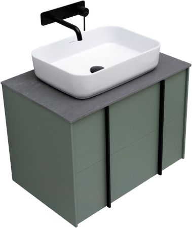 Тумба под раковину Allen Brau Reality 70 1.32004.CGM олива матовый