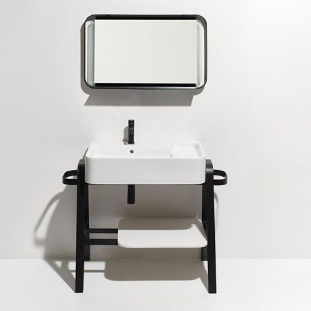 SIMAS HOP  Раковина чаша подвесная 80x50xh18 см, без отв. для смесителя,  цвет белый