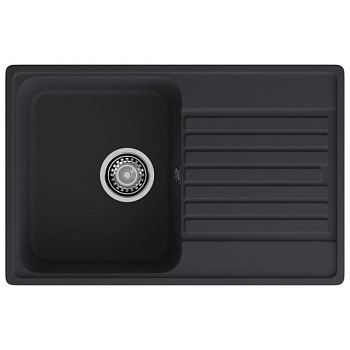 Кухонная мойка GranFest QUARZ 78, черный