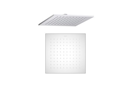 Квадратный верхний душ  250*250*7 мм AQUATEK AQ2076CR, артикул AQ2076CR