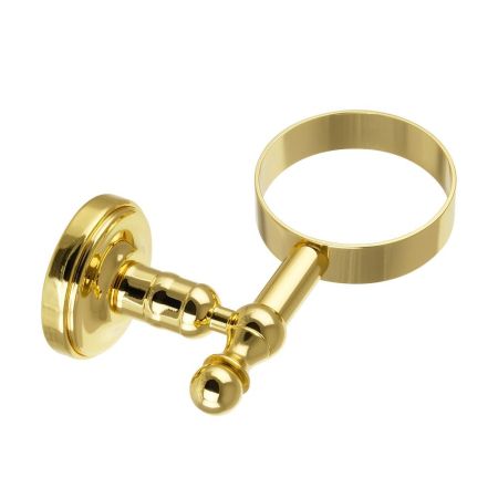 MIRELLA Держатель настенный для мыльницы/стакана/дозатора, золото, артикул 28152