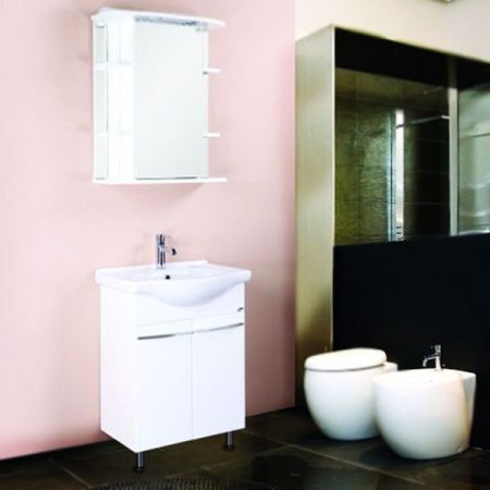 Тумба под раковину Onika Селигер 60 Белая, артикул 106006