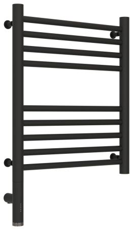Полотенцесушитель электрический "БОГЕМА 3.0" прямая 500х400 / МЭМ левый (Тёмный титан муар), артикул 15-5804-5040