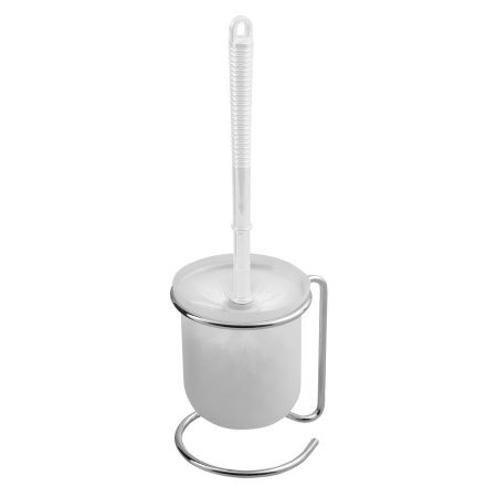 Ершик SIMPLE LINE для унитаза, напольный, круглый, хром, Sapho, артикул GA1304