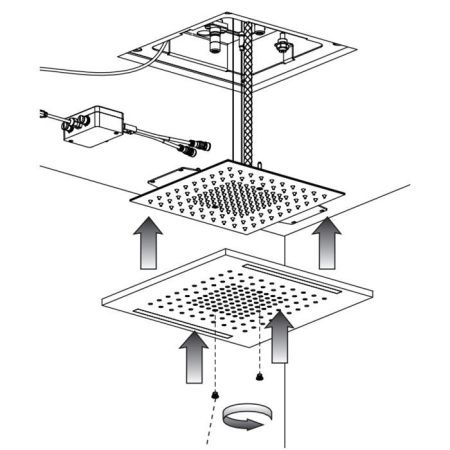 Gessi Colour Декоративная панель 300х500 мм., цвет Copper Brushed PVD Gessi Colour Декоративная панель 300х500 мм., цвет Copper Brushed PVD