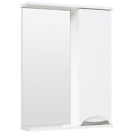Зеркало со шкафом Runo Комфорт 55 4620750028688 Белое, артикул 4620750028688
