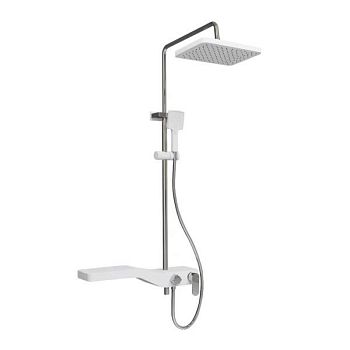 Душевая система Fixsen WAVE FX-9400, белая+хром