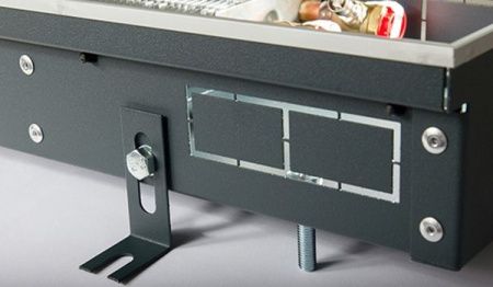 Внутрипольный конвектор Techno Vent KVZV 350-120-2600 без решетки