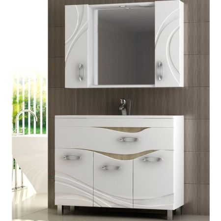 Тумба под раковину Vigo Mirella 100 Белая