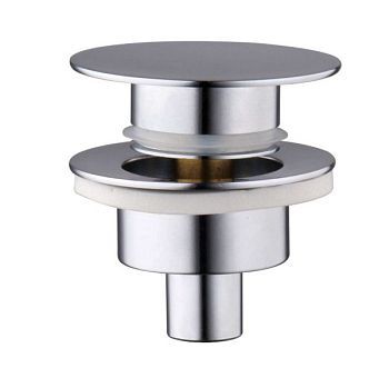 AQG, верхняя часть донного клапана click-clack, цвет хром