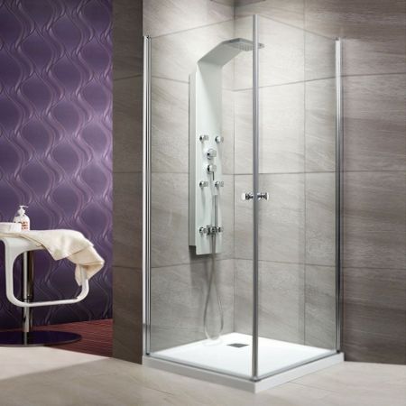 Душевой уголок Radaway Eos KDD 90x90 профиль Хром стекло прозрачное, артикул 37203-01-01N