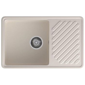 Кухонная мойка GranFest QUARZ 52, белый