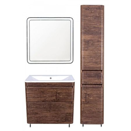 Тумба напольная "Атлантика 60", Люкс старое дерево, PLUS, артикул СС-00002207