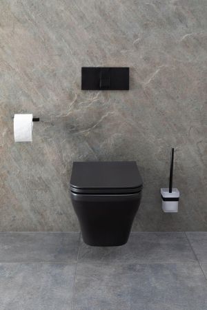 Чаша подвесного унитаза Allen Brau Infinity 4.21011.31 черный матовый, артикул 4.21011.31