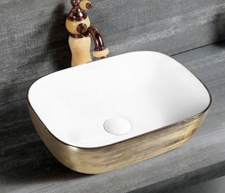 Умывальник CeramaLux D1333H132, артикул 