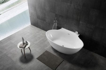 Акриловая ванна Abber AB9237 172х103 без гидромассажа