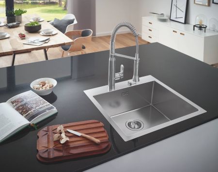 Мойка GROHE K800 60-S 51.8/51 1.0, нержавеющая сталь (31583SD1), артикул 31583SD1