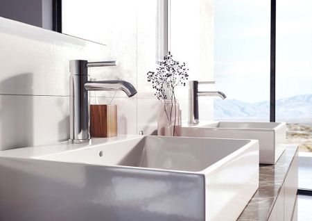 Смеситель для раковины Webert Elio EL830102560 Черный матовый