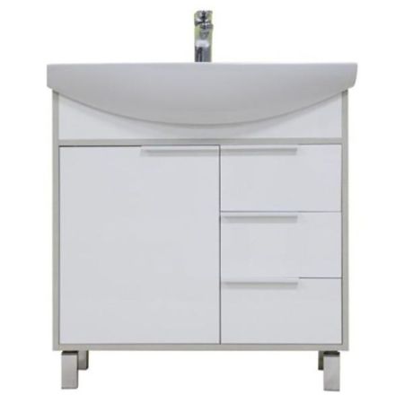 Тумба под раковину АКВАТОН РИКО 76 1A215401RIB90 (напольная, белый/ясень), шт, артикул 1A215401RIB90