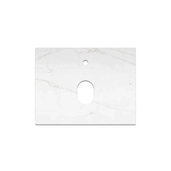 Столешница La Fenice Granite Gray Structural Terra 60 см, белая