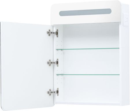 Зеркальный шкаф Aquanet Лукка 60 белый, артикул 00178954