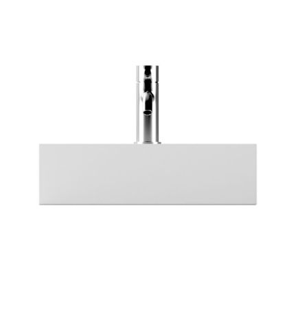 Alice Spy, подвесная прямоугольная раковина 40x30x11h см c крепежом fix01, цвет белый глянцевый, артикул 34120101