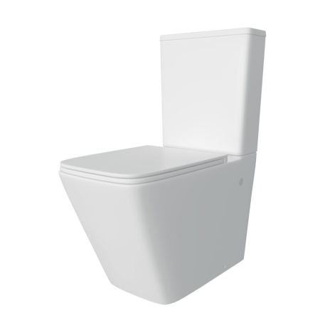 Унитаз напольный Maretti Umbria безободковый с микролифтом, UM10NBM42-844, белый, артикул UM10NBM42-844