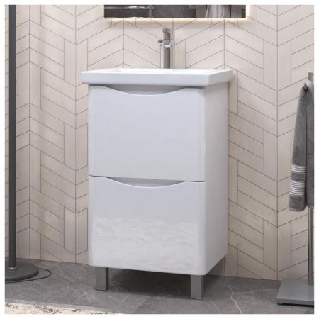 Тумба с раковиной напольная VIGO Glem  321-com, 50 см, артикул 321-com