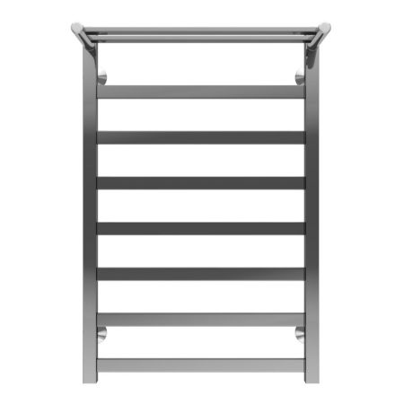 Полотенцесушитель водяной с полкой Terminus Ното П8 50х80, хром, артикул 4670078560780