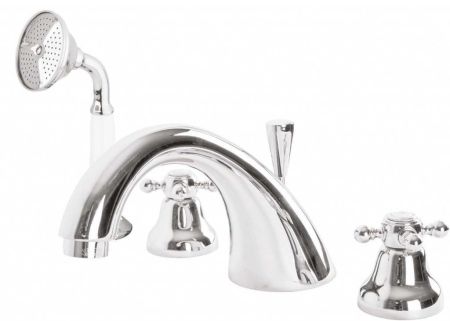 Смеситель на борт ванны с ручным душем CEZARES GOLF-BVD, артикул GOLF-BVD-01-M