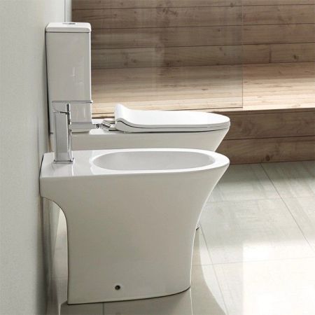 Унитаз напольный CeramaLux 1217A, артикул 