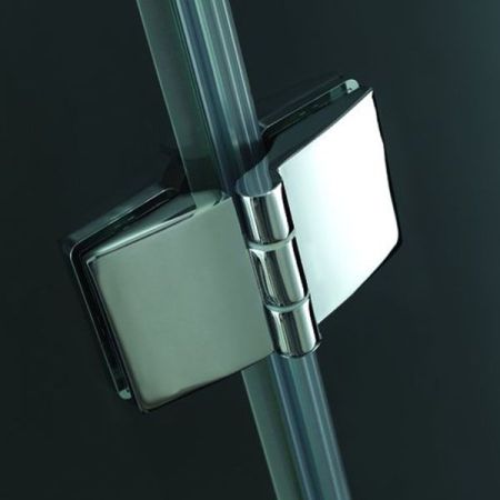 Душевая дверь в нишу Cezares Verona B-13-40 160 профиль Хром стекло прозрачное