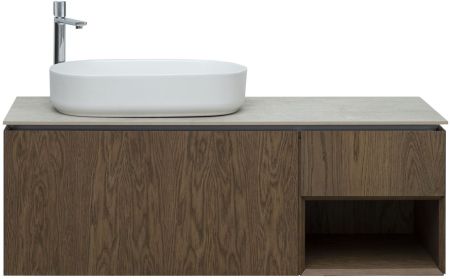 Тумба под раковину Allen Brau Infinity 120 1.21006.NO L дуб, артикул 1.21006.NO