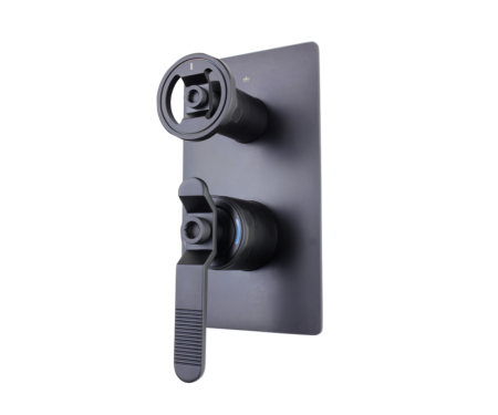 Душевая система встраиваемая Bronze de Luxe 1760'S 6630SB, черный, артикул 6630SB