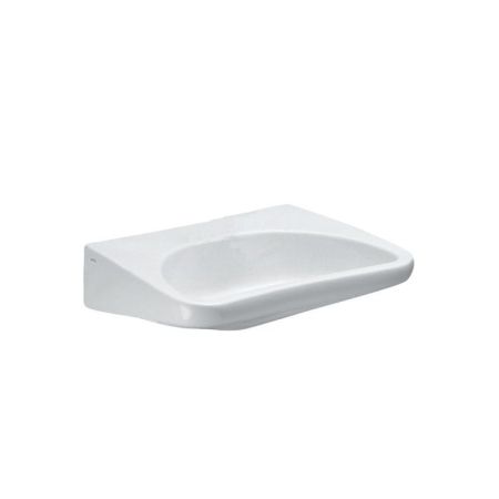 Раковина, Laufen, Rehab, ширина, мм-660, глубина, мм-550, высота, мм-165, отверстия для смесителя-отсутствуют, без перелива, цвет-белый