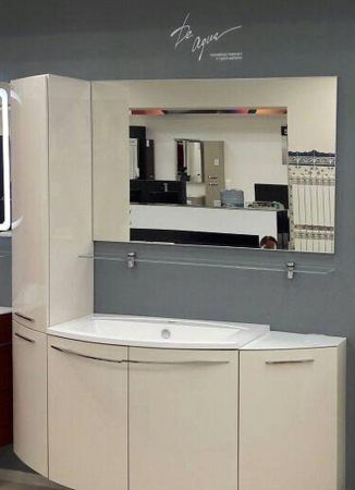 Тумба для ванной без раковины Тока 3 R белая, артикул 167493