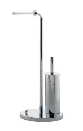 Gedy Winny, стойка: бумагодержатель+ерш металлический, цвет хром, артикул 2832(13)