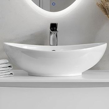 Раковина чаша Velvex 7027A, белый