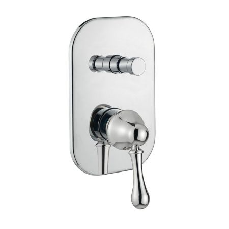 MAYA См-ль скрытого монтажа моноком. 2-х позиционный с девиатором, хром