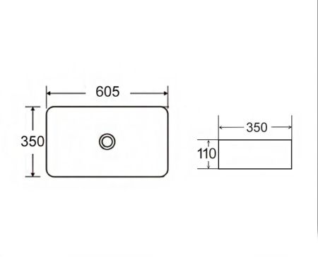 Раковина чаша Bronze de Luxe Терраццо 1061TR, разноцветная, артикул 1061TR