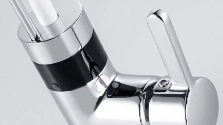 Смеситель для кухни Kludi E-Go 422150575 Белый Хром, артикул 422150575