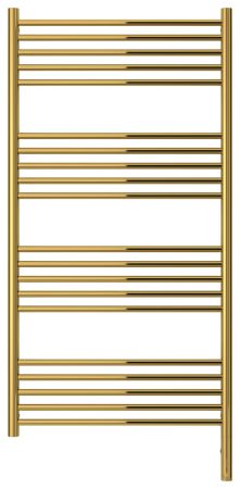 Полотенцесушитель электрический "БОГЕМА 3.0" прямая 1200х600 / МЭМ правый (Золото), артикул 03-5805-1260