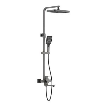 Душевая система BELZ B24817-3, оружейная сталь