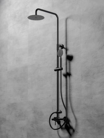 Душевая система Knotlor SS-06/2, сатин, артикул SS-06/2